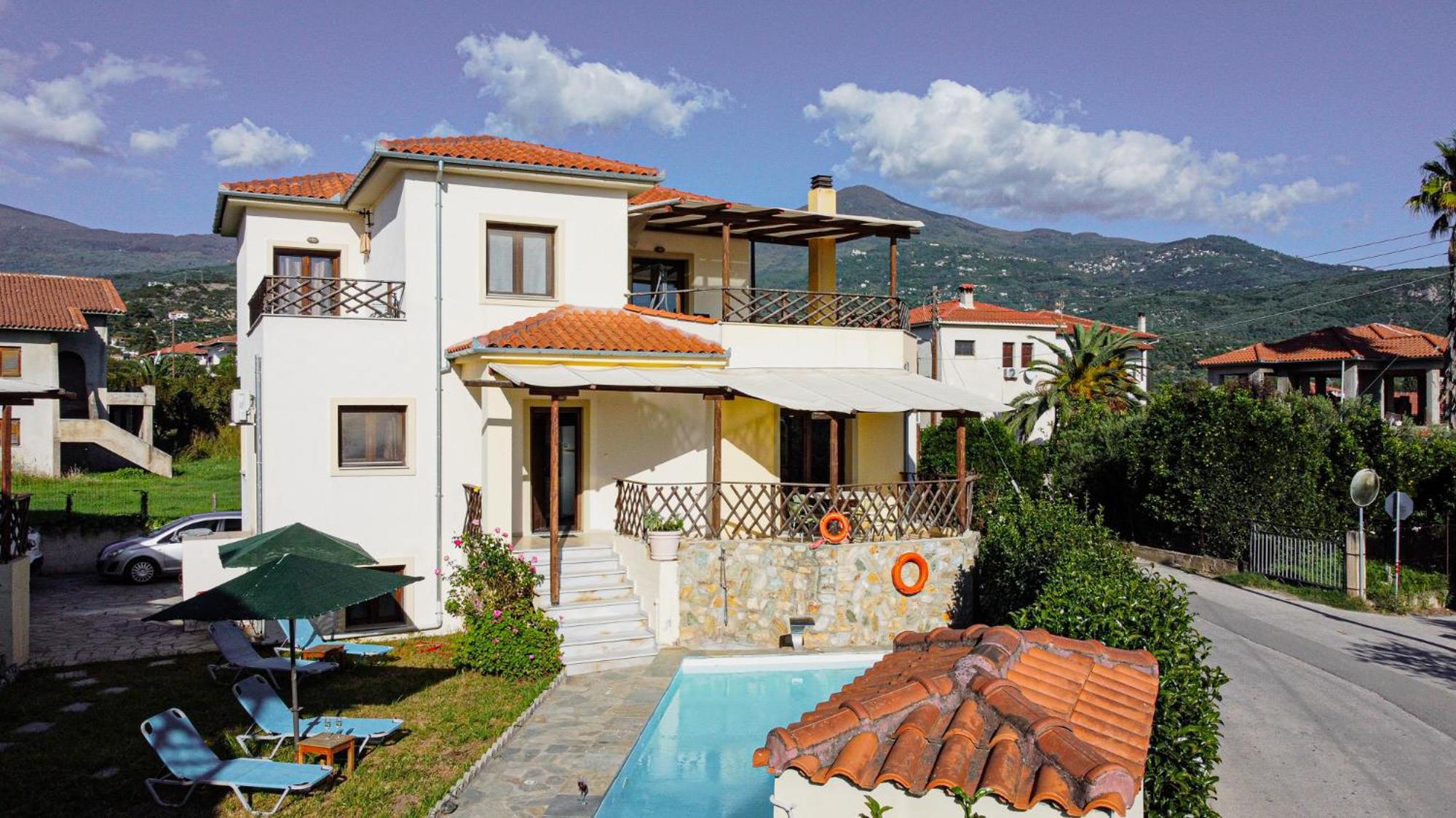 Villa Eridos Káto Lekhónia エクステリア 写真